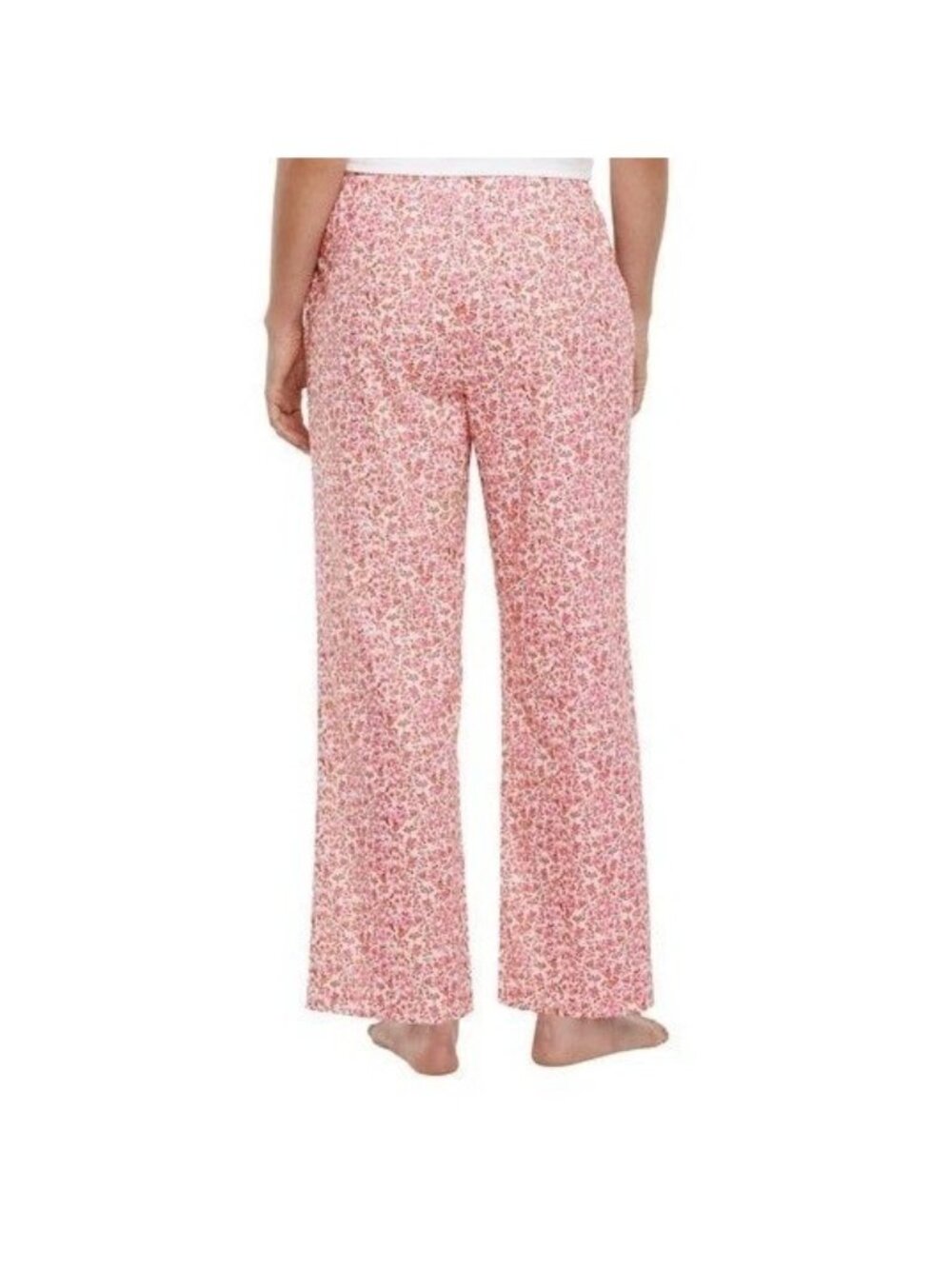 NWT Gap Women's XL Pajama Pants 2-Pack Pink Gingham & Floral Cotton C0849 - Picture 5 of 15